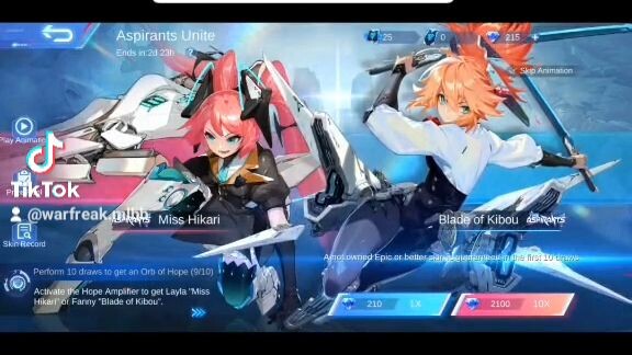 Miss Hikari Layla Aspirant Skin