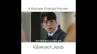 A Business Proposal Episode 08 Preview #tokyo #leateq #koreandrama #abusinessproposal #preview