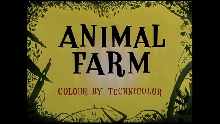 Animal Farm (1954). George Orwell. HD Cartoon