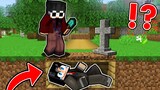 Minecraft, But I'm BURIED Alive For 24 Hours!