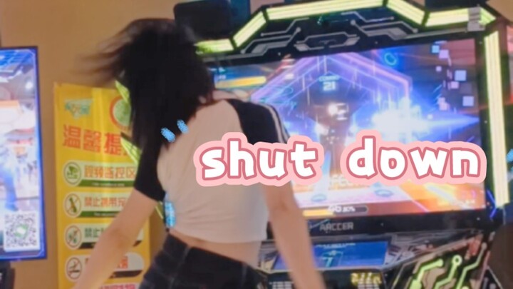 【舞战纪】shut down-blackpink不知道怎么踩键 但是扒过原舞