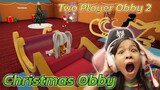 ช่วยกันผ่านด่าน คริสต์มาส Two player obby 2 ด่าน Chrismas Obby [ Roblox ]