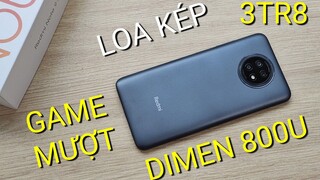 Đánh giá REDMI NOTE 9T 5G giá 3TR8 trên shopee: Dimen 800U, LOA KÉP, PIN TRÂU...