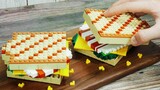 Lego Sandwich \ เลโก้ชีวิตจริง - การทำอาหารแบบหยุดเคลื่อนไหว & Lego ASMR