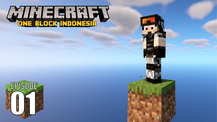 Minecraft Tapi Cuman Satu Block - Minecraft One Block Indonesia (Ep.1)