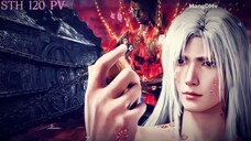 Shrouding The Heavens 120 Pv|Rambut Ye Fan Uban jaln Sambil Nyeret PetiMati 9 Naga Sad Bat Liatnya😭