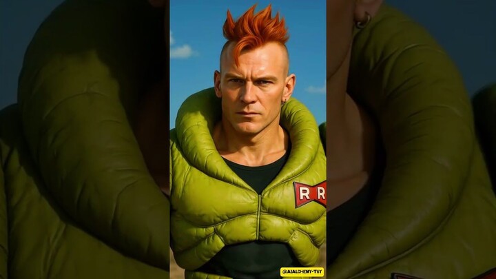 Dragon Ball Z Androids Come to LIFE! (Hyper-Realistic AI Animation) #shorts #dbz #android18