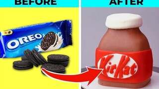 เคล็ดลับการตกแต่งเค้ก Oreo และ Kitkat ง่าย ๆ สูตรเค้กช็อคโกแลต DIY สอนทำเค้กที่สมบูรณ์แบบ