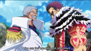 Garp and Katakuri Form a Crew to Defeat Teach! - One Piece