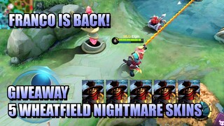 FRANCO IS BACK! LET'S CELEBRATE WITH A SKIN GIVEAWAY! - MLBB