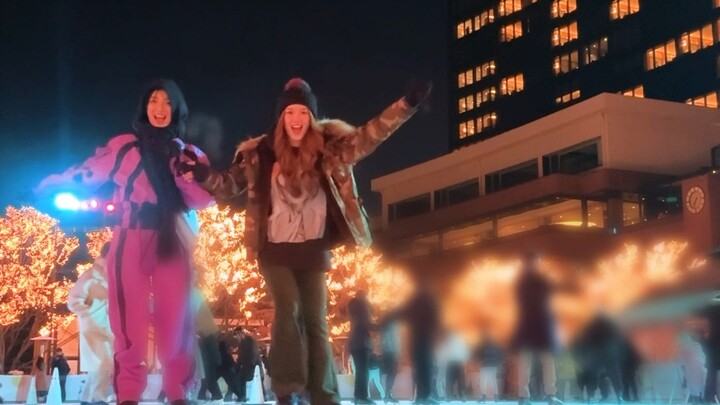 XG on ice, looking graceful as always 🙃⛸️