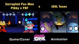 Pibby Corrupted Pac-Man Vs BF | Come Learn With Pibby x FNF Animation x GAME