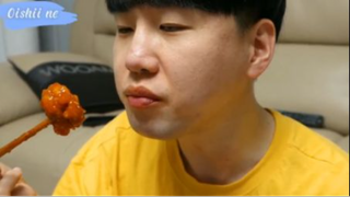 Tokbokki gặp gà cay phần 8 #mukbang