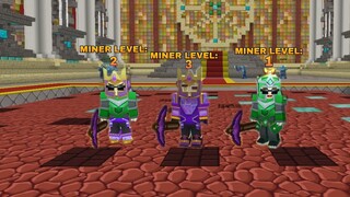 🔴I CHALLENGE 3 MINERS TO CLEAR THE MINING BEFORE IT GET RESET AND I REWARD THEM GOLDBARS BLOCKMAN GO