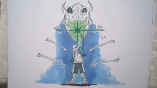 how to draw sans, how to draw sans