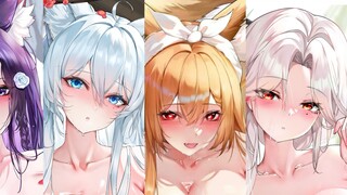 💕Extreme five choices, who would you choose to accompany you to take a hot spring bath...?💕