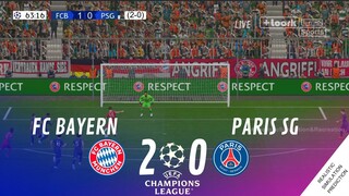 BAYERN MUNICH vs PSG [2-0] • HIGHLIGHTS | VideoGame Simulation & Recreation