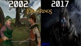 Evolução Dos Jogos Do Senhor Dos Anéis (2002 - 2017)