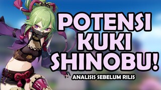 BUILD KUKI HARUSNYA KAYAK GINI! Analisis Pra Rilis Kuki Shinobu | Genshin Impact Indonesia