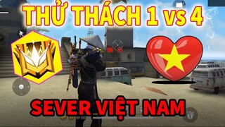 Gặp Hack Khi Thử Thách 1 vs 4 Sever Việt Nam | BEO2K TV