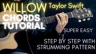 Taylor Swift - Willow Chords (Guitar Tutorial)