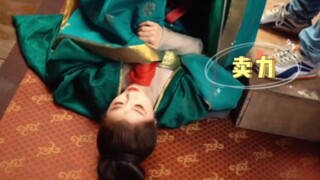 【苍兰诀】片场花絮:虞书欣狠起来拍戏都是真掐