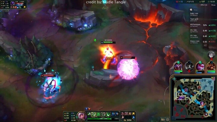 Leona thả mặt trời đè taric choáng liên tục trong liên minh huyền thoại #game