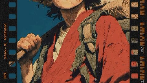 luffy ketika masuk ghibli
