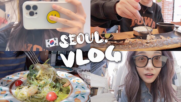 🇰🇷VLOG#40｜Saya kembali mewarnai rambut seharga 2.300 won💇｜Pasta basil super lezat di Yeonnam-dong🌿🍝 