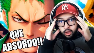 OBRA PRIMA!! REACT - Honra, Promessas e Cicatrizes (Roronoa Zoro) | Daarui