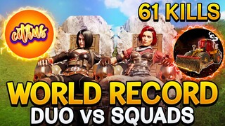 *NEW* WORLD RECORD DUO VS SQUADS 61 KILLS ISOLATED | CODM BR