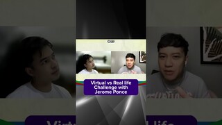 Virtual or Real Life Challenge with Jerome Ponce | Kapamilya Shorts