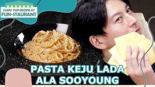 Pasta Keju Lada Ala Sooyoung |Fun-Staurant|SUB INDO/ENG|221104 Siaran KBS World TV|