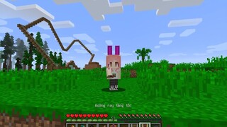 HEBI THỬ THÁCH CHẾ TẠO ĐƯỜNG RAY XE LỬA TỰ ĐỘNG XÂY TRONG MINECRAFT_HEBI TROLL N