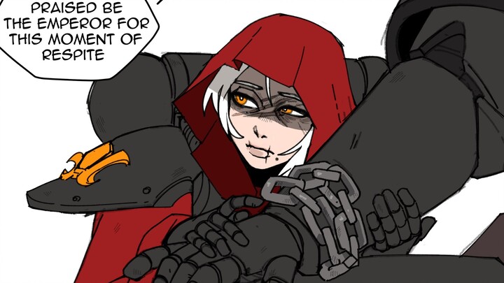 【رسوم متحركة من Warhammer/OC】حب الأخت المقاتلة غير المتبادل