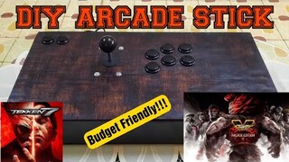 PAANO GUMAWA NG DIY ARCADE JOYSTICK PARA SA TEKKEN, STREET FIGHTER AT IBANG ARCADE GAMES  TIPID DIY