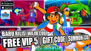 TERBARU! POKEMON 3D GAME ANDROID VIP 5 FREE SUMON 130 GIFT CODE FULL | MEGA AWAKEN