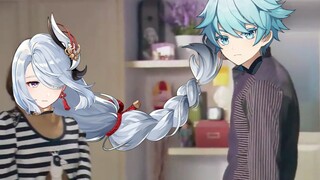 [ เก็นชินโอมแพกต์ Apartment] สุดปัง! Hefa Tongyan อมตะเป็นป้าตัวน้อยของฉันจริงๆ!