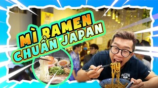 LẦN ĐẦU TIÊN THỬ MÓN MÌ RAMEN TRỨ DANH NHẬT BẢN TẠI ĐẤT SÀI GÒN | WARZONE VLOG