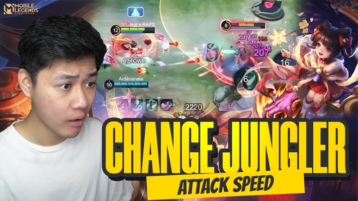 RAHASIA ITEM CHANGE JUNGLER ATTACK SPEED INI OP BANGET LAGI TRENDING - Mobile Legends