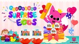 PINKFONG Baby Shark Surprise Eggs Game- Opening Kinder Eggs Surprise