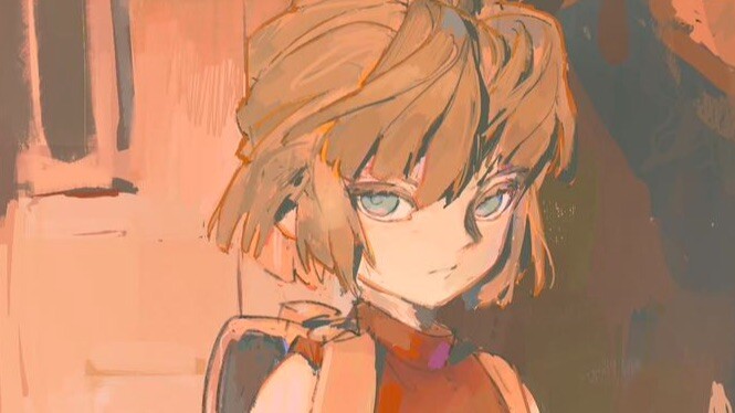 [Painting process] I suddenly wanted to touch the first appearance of Ai