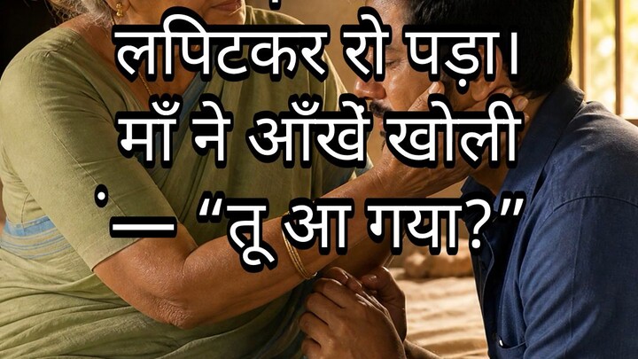 बेटा तु आ गया