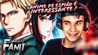 REACT - Nas Sombras 💘- Loid e Yor (Spy x Familly) | Feat. @Henrique Mendonça