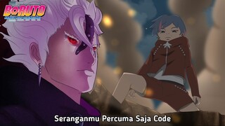 Battle Code tanpa Limiter Melawan Bocil Terganas Daemon, Konflik Organisasi Kara - Boruto Ch 71