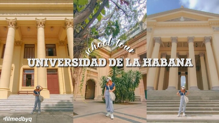 SCHOOL TOUR ✨ UNIVERSIDAD DE LA HABANA | TRƯỜNG ĐẠI HỌC CỔ NHẤT Ở CUBA?! 🇨🇺🏫