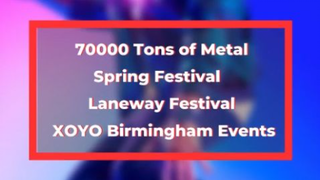 70000 噸金屬 |春節 |巷道節 |XOYO 伯明罕 2025
