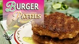 Burger Patties | Juicy Homemade Burger Patties With Easy To Follow Recipe | How to make Hamburger