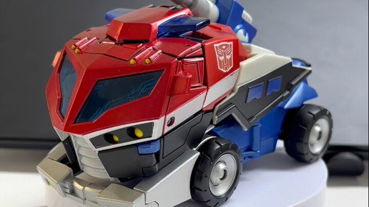 Lương tâm 17 năm trước! Phim hoạt hình Transformers 08 phiên bản Nhật Bản V-class Optimus Prime!
