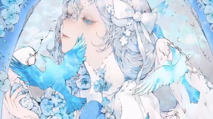 The top aesthetics blooming at your fingertips || Shown with the Love Flower Blue Bird Collection PV